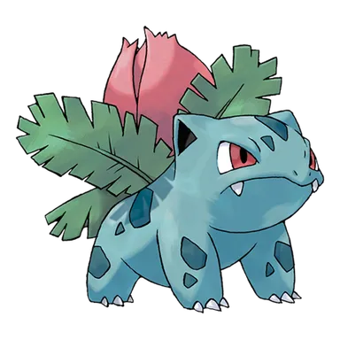 official artwork of ivysaur